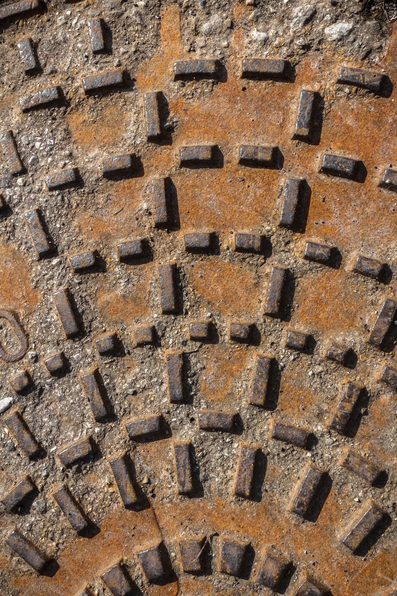 Details of a manhole